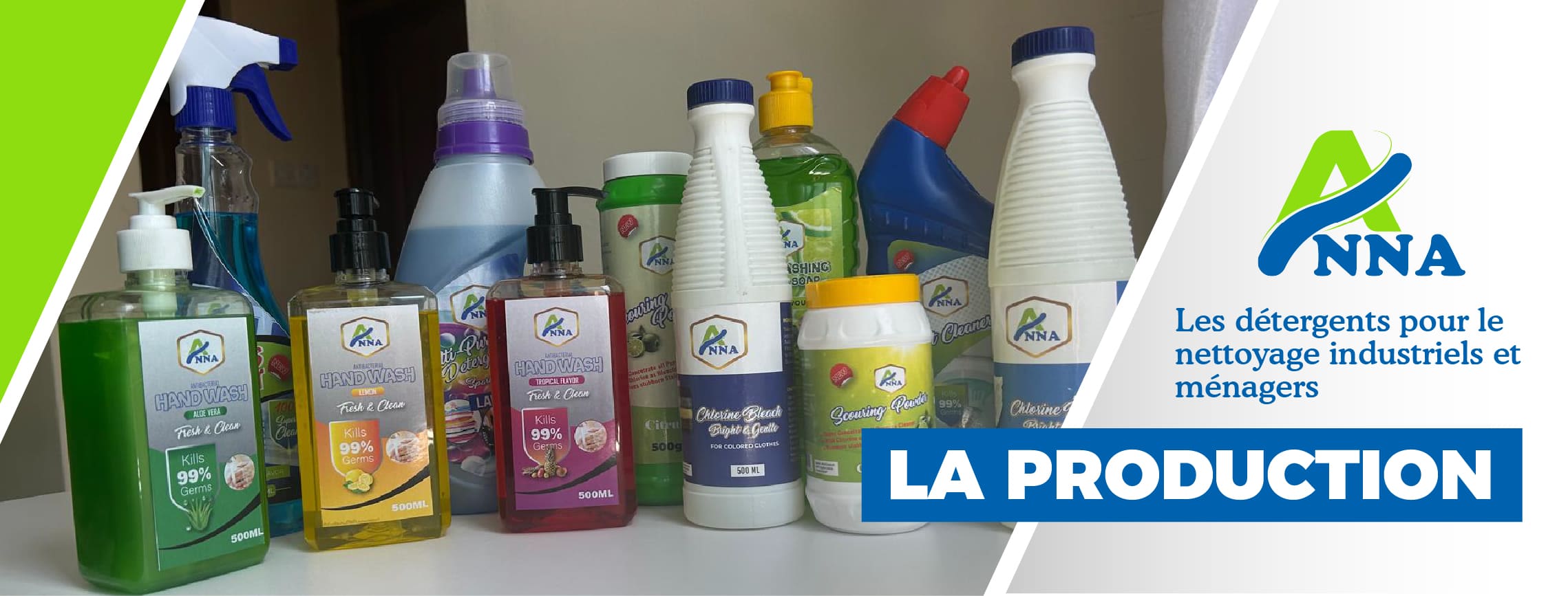 Production, marque ANNA